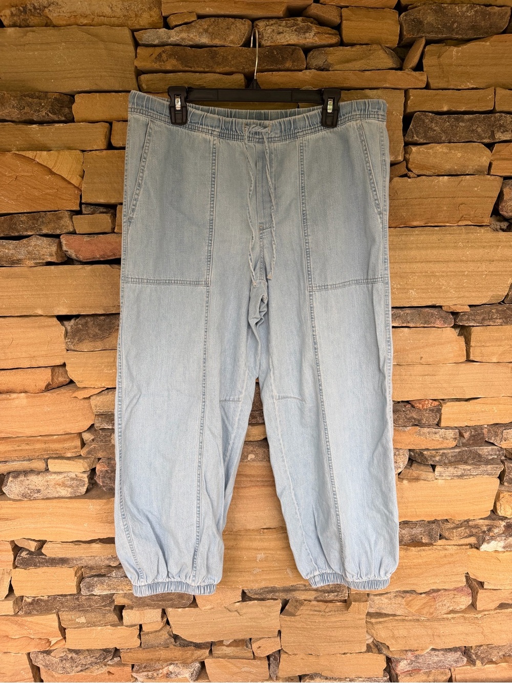 Old Navy Pull On Utility Harem Denim Pants